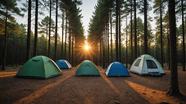 Séjournez au camping des pins à soulac : nature et confort
