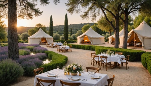 Camping de luxe en france : les meilleures destinations haut de gamme