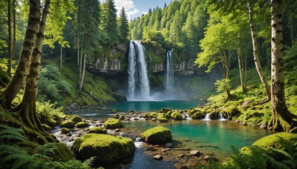 Découvrez la beauté naturelle des Cascades du Hérisson lors de vos vacances en camping