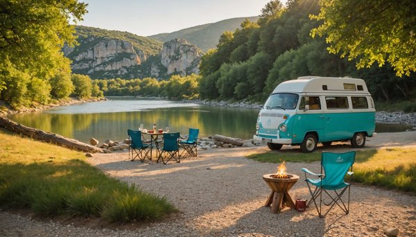 Pourquoi partir à la dernière minute en camping-car pour un camping en Ardèche, c'est le pied ?