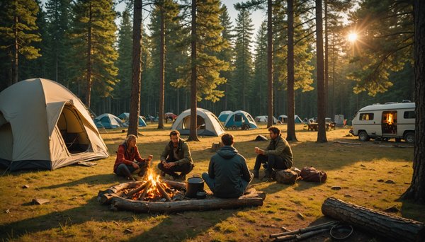 Comment Planifier des Activités de Camping Amusantes et Spontanées Sans Réservation pour un Camping de Dernière Minute en Août