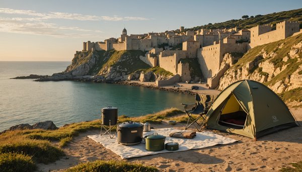 Profitez de la mer et de l'histoire : Camping à Saint Malo à proximité des remparts et des plages