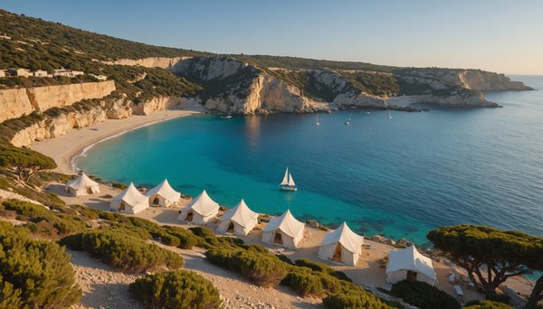 Camping de dernière minute au bord de la Méditerranée : 4 endroits parfaits pour planter votre tente
