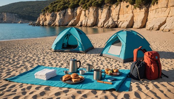 Faisons un voyage en camping de dernière minute sur la Côte d'Azur !