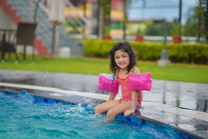 Une belle piscine de vacances